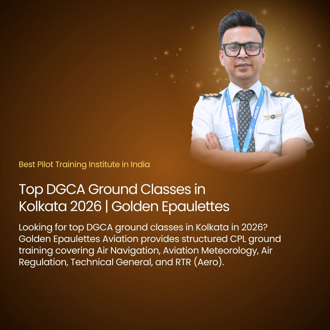 Top DGCA Ground Classes in Kolkata 2026 | Golden Epaulettes